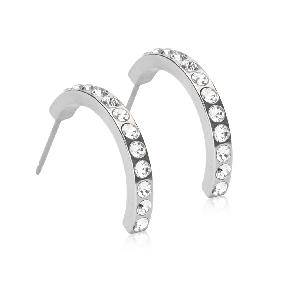 BLOMDAHL - CJ NT Pendant Brill. Curved Crystal 20 mm