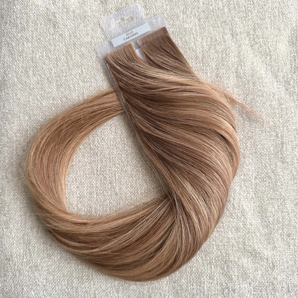 Dhair CARAMEL BALAYAGE 8B|9N Tape Extension